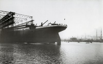 Stapellauf der RMS Titanic, 31. Mai 1911 von English Photographer